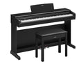 Yamaha Arius Series 88-Key Weighted Digital Piano Keyboard for Beginners, Full Size, Grand Piano Sound, 3-Pedal Unit, Bench Included, Classic Upright Design in Black, YDP-146B